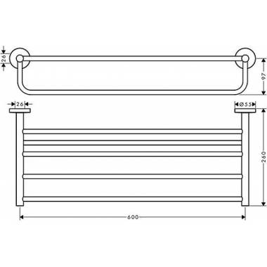 Hansgrohe plaukts Logis Universal 41720000