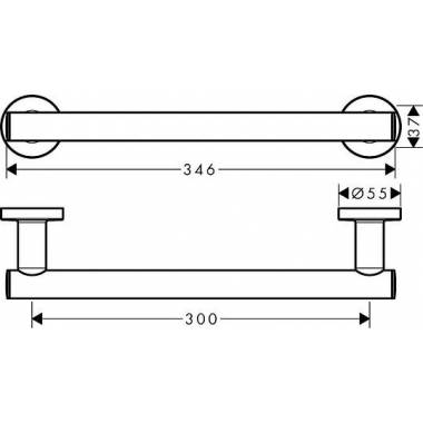 "Hansgrohe" porankis "Logis Universal" 41713000