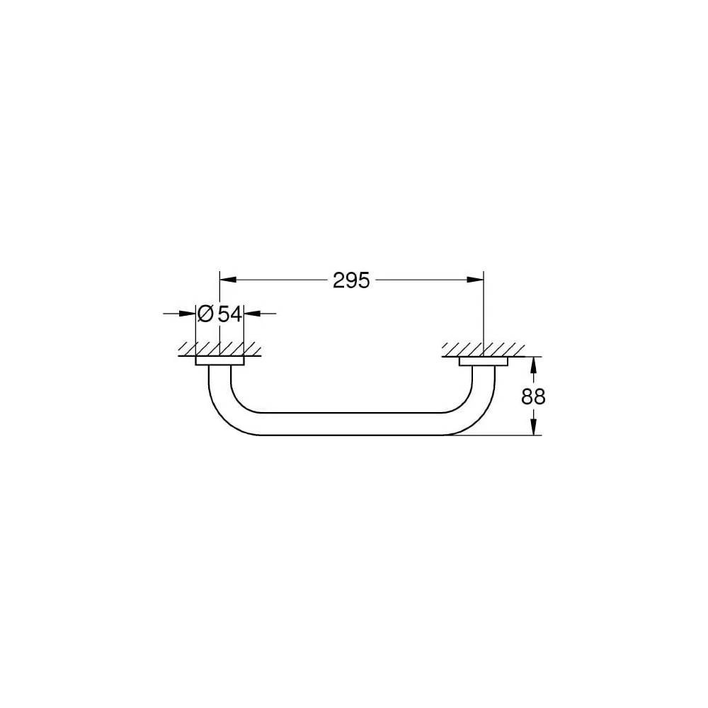 "Grohe Handrest Essentials" 40421001