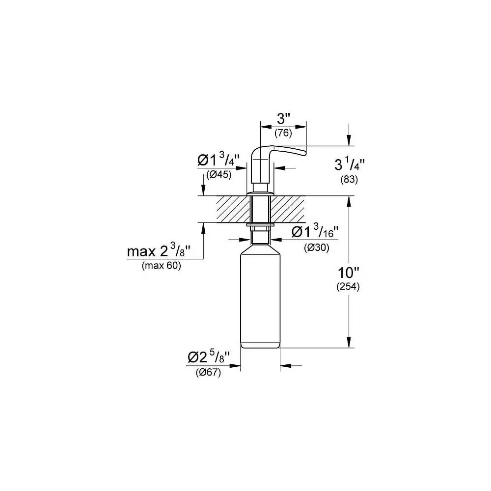 "Grohe" dozatoriai "Zedra" 40553000