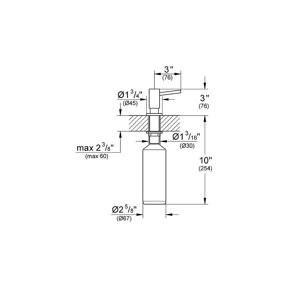 Grohe dozatoriai Cosmopolitan 40535000