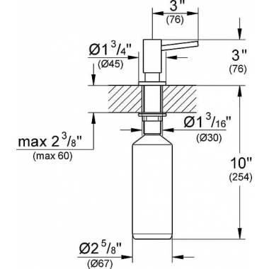 Grohe dozatoriai Cosmopolitan 40535000