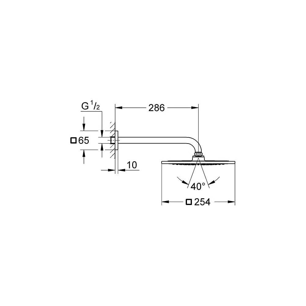 "Grohe Rainshower F" dušo kabina 26060000