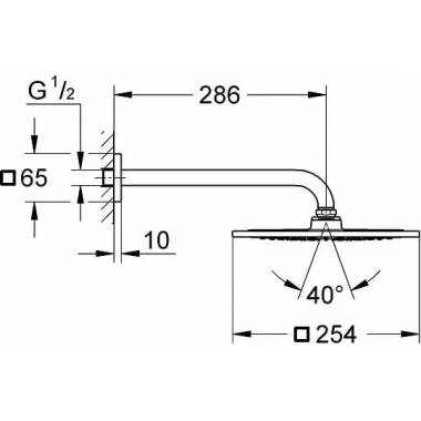 "Grohe Rainshower F" dušo kabina 26060000