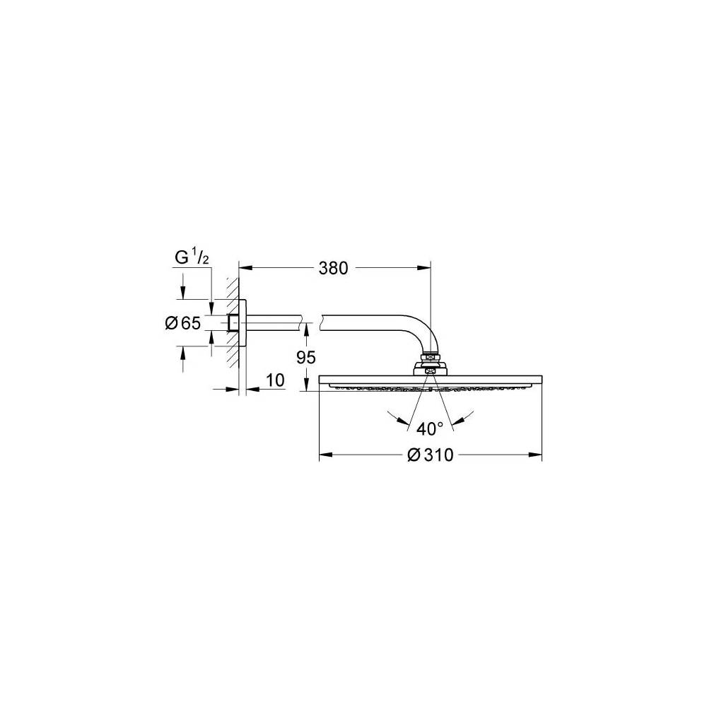 "Grohe" lietvamzdis 26066DL0