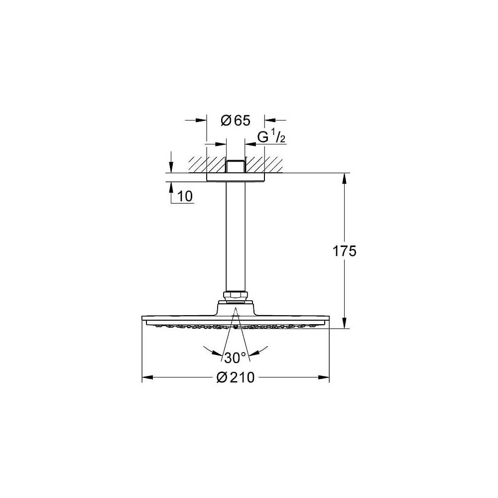 "Grohe" lietvamzdis "Cosmopolitan" 210 26053LS0