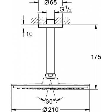 "Grohe" lietvamzdis "Cosmopolitan" 210 26053LS0