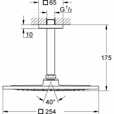 "Grohe Rainshower F-Series" dušo kabina 26061000