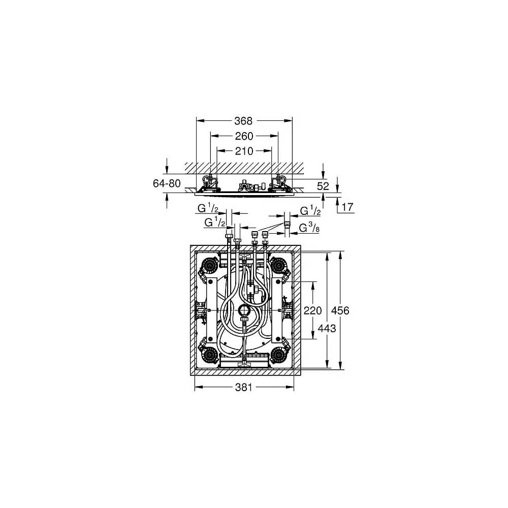 "Grohe Rainshower F-Series" dušo kabina 27939001