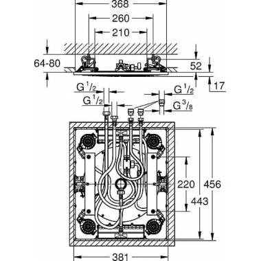 "Grohe Rainshower F-Series" dušo kabina 27939001