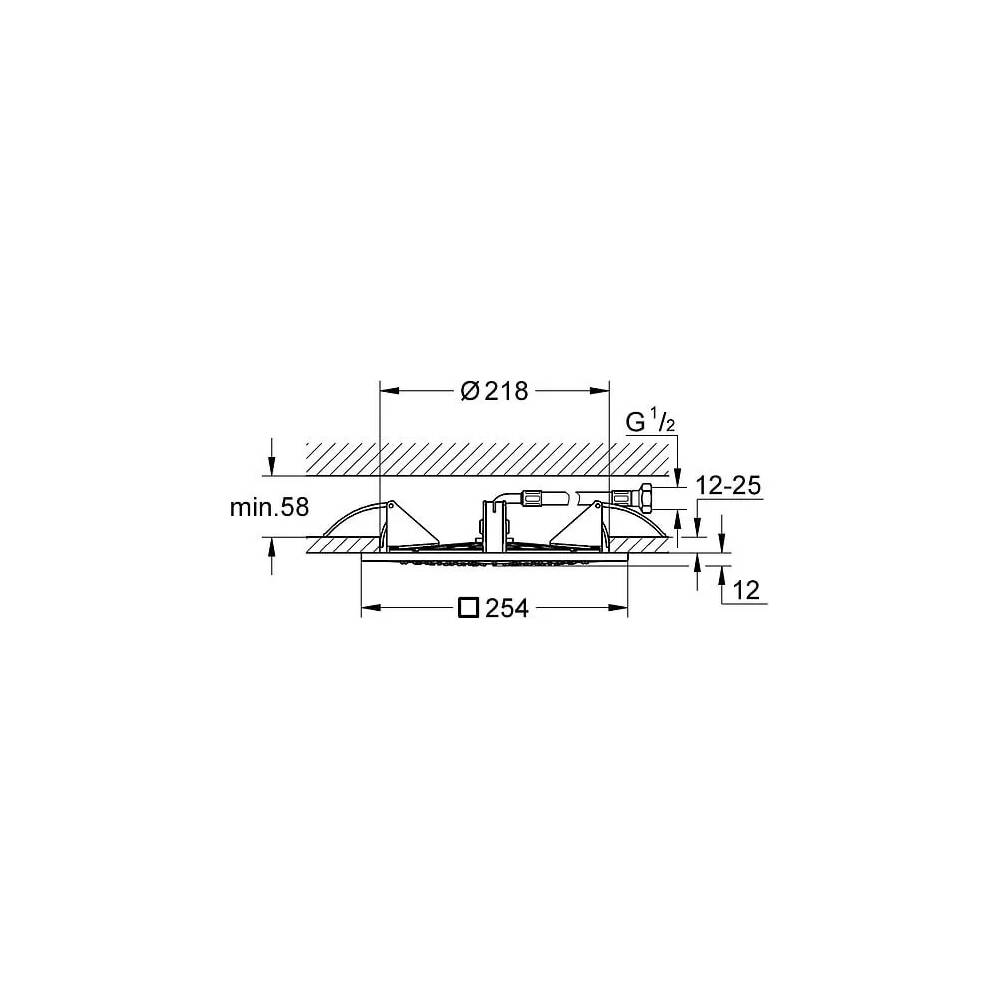 "Grohe" lietvamzdžiai F serijos 10 27467000