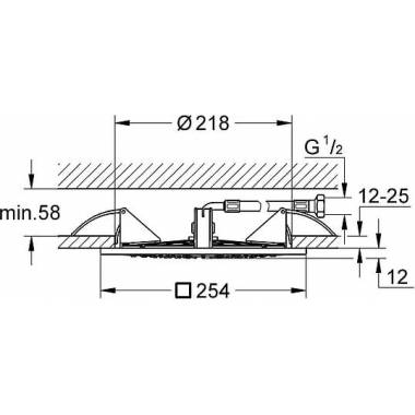 "Grohe" lietvamzdžiai F serijos 10 27467000