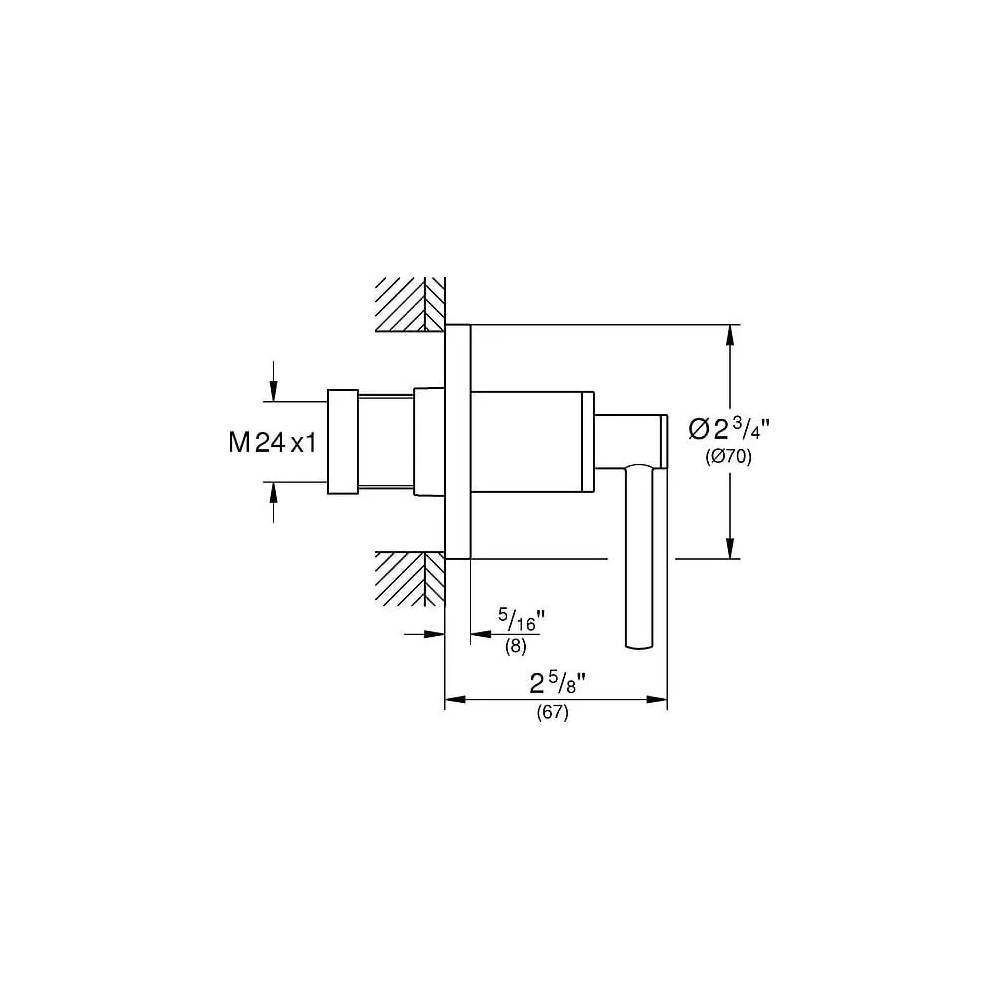 Grohe ventilis Atrio New 19088003