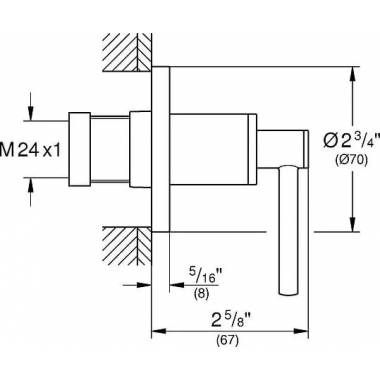 Grohe ventilis Atrio New 19088003