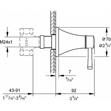 Grohe ventilis Grandera 19944000