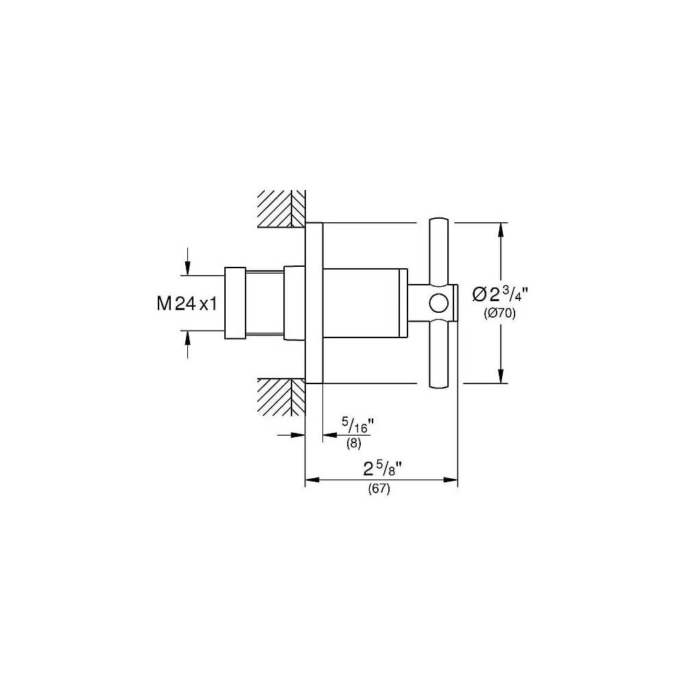 Grohe ventilis Atrio New 19069003