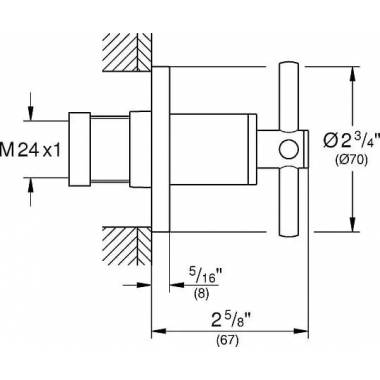 Grohe ventilis Atrio New 19069003