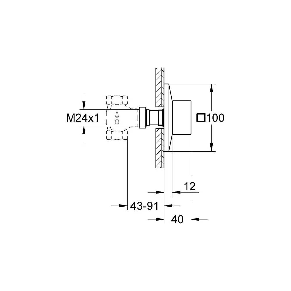 Grohe ventilis Allure Brilliant 19796000