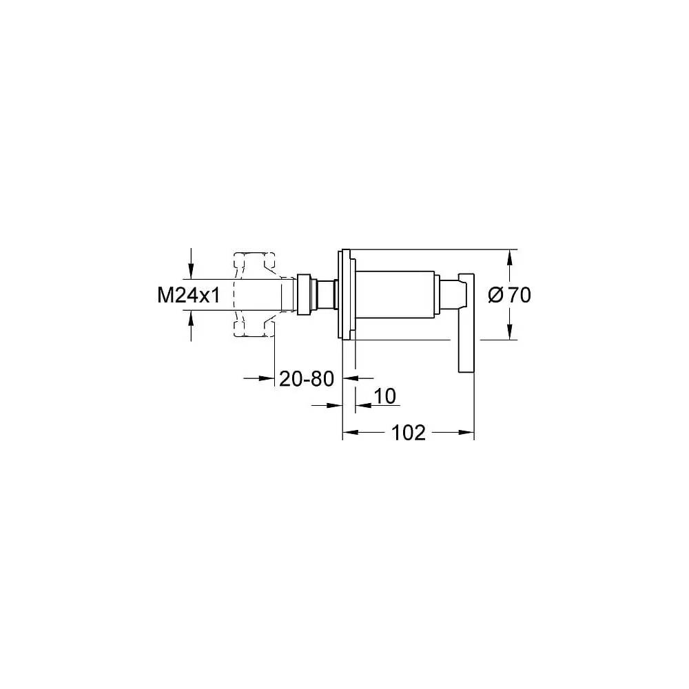 "Grohe ventilis Atrio" 19088000