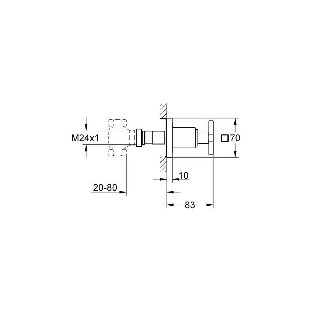 Grohe ventilis Allure 19334000