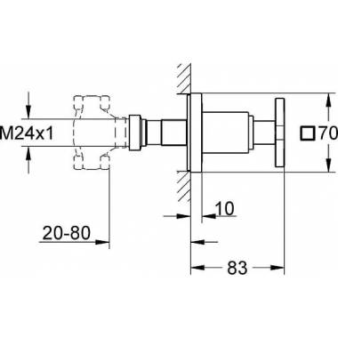 Grohe ventilis Allure 19334000