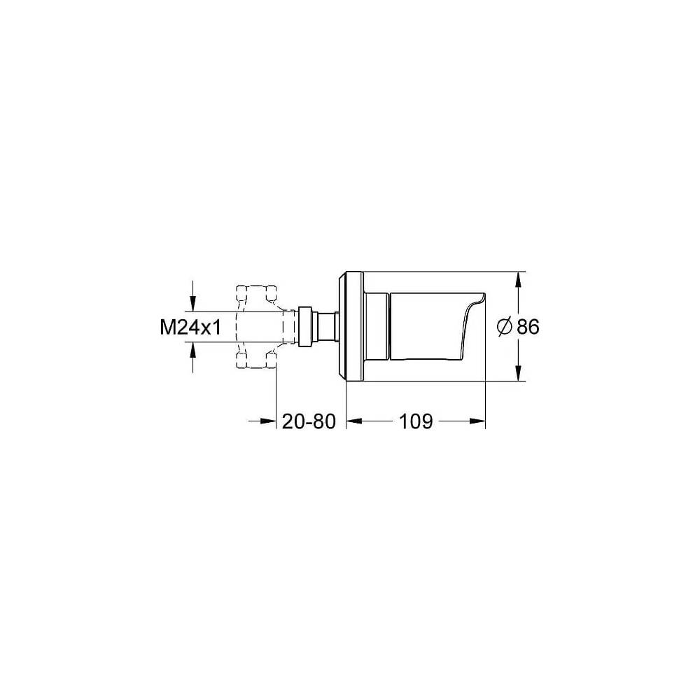 Grohe ventilis Grohtherm 2000 19243001