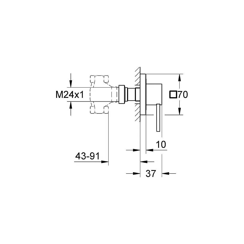 Grohe ventilis Allure 19384000