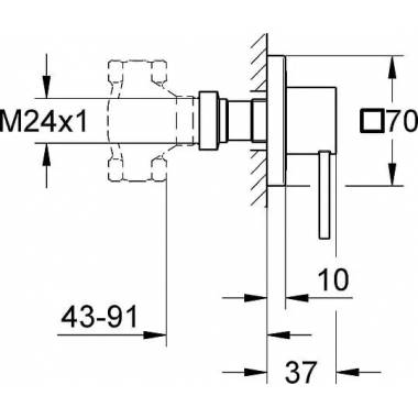 Grohe ventilis Allure 19384000