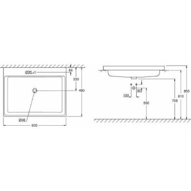 "Grohe" praustuvas "Cube Ceramic" 3947900H