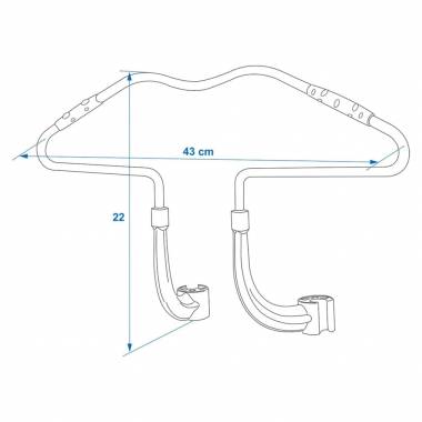 ProPlus prie Automobilio Sėdynės Tvirtinama Palto Pakaba 240026