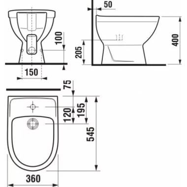 Bidė "Jika Lyra Plus