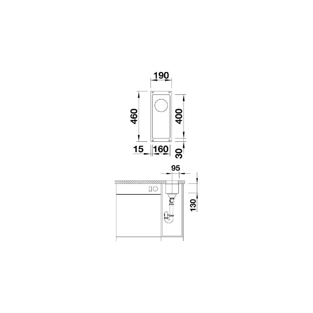 BLANCO SUBLINE 160-U PD FLG O.AF