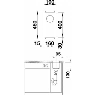 BLANCO SUBLINE 160-U PD FLG O.AF