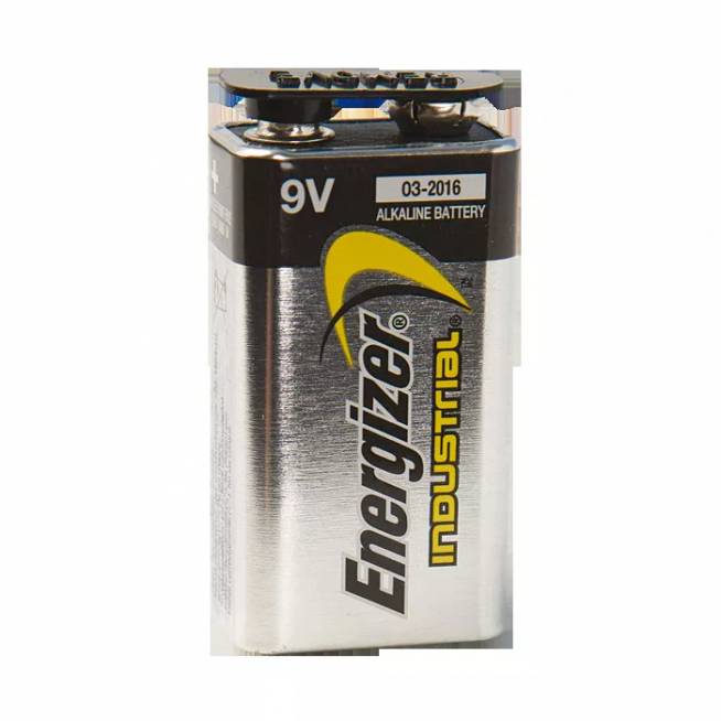 Šarminė baterija 9 V/550 mAh, 6F22 tipo