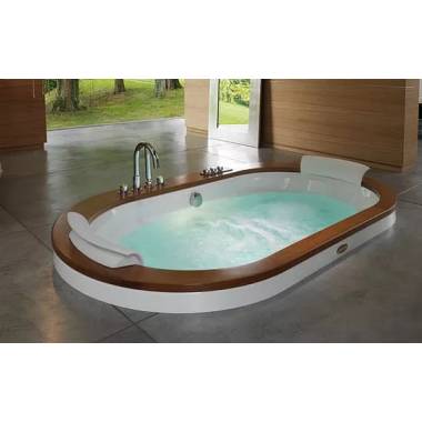 "Jacuzzi" akrilinė vonia "Opalia Wood