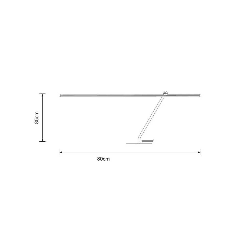 Stalinis šviestuvas Tanger CL23018-1T, LED, pastatomas, 12W