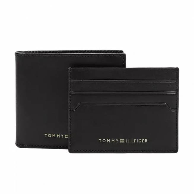 Piniginė + dėklas Tommy Hilfiger AM0AM08325