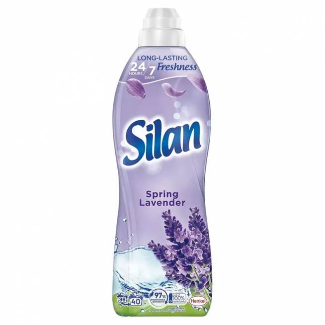 Skalbinių minkštiklis Silan Lavender Spring 40 skalbimų, skystas, 0.88 l