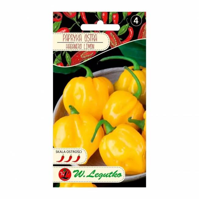 Sėklos, pipirai Habanero Limon, 0.15 g