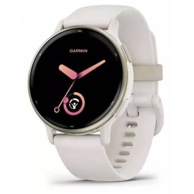 Išmanusis laikrodis Garmin Vivoactive 5, aukso/kreminė