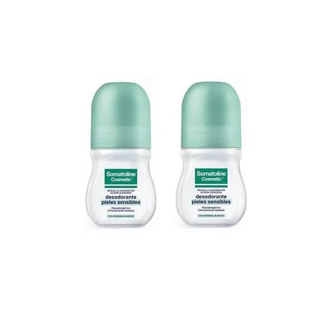 Somatoline Cosmetic Pack Sensitive Skin Deodorants 2X50ml