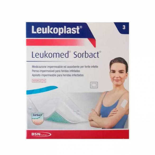 Bsn Medical Leukomed Sorbact 8x15cm 3U