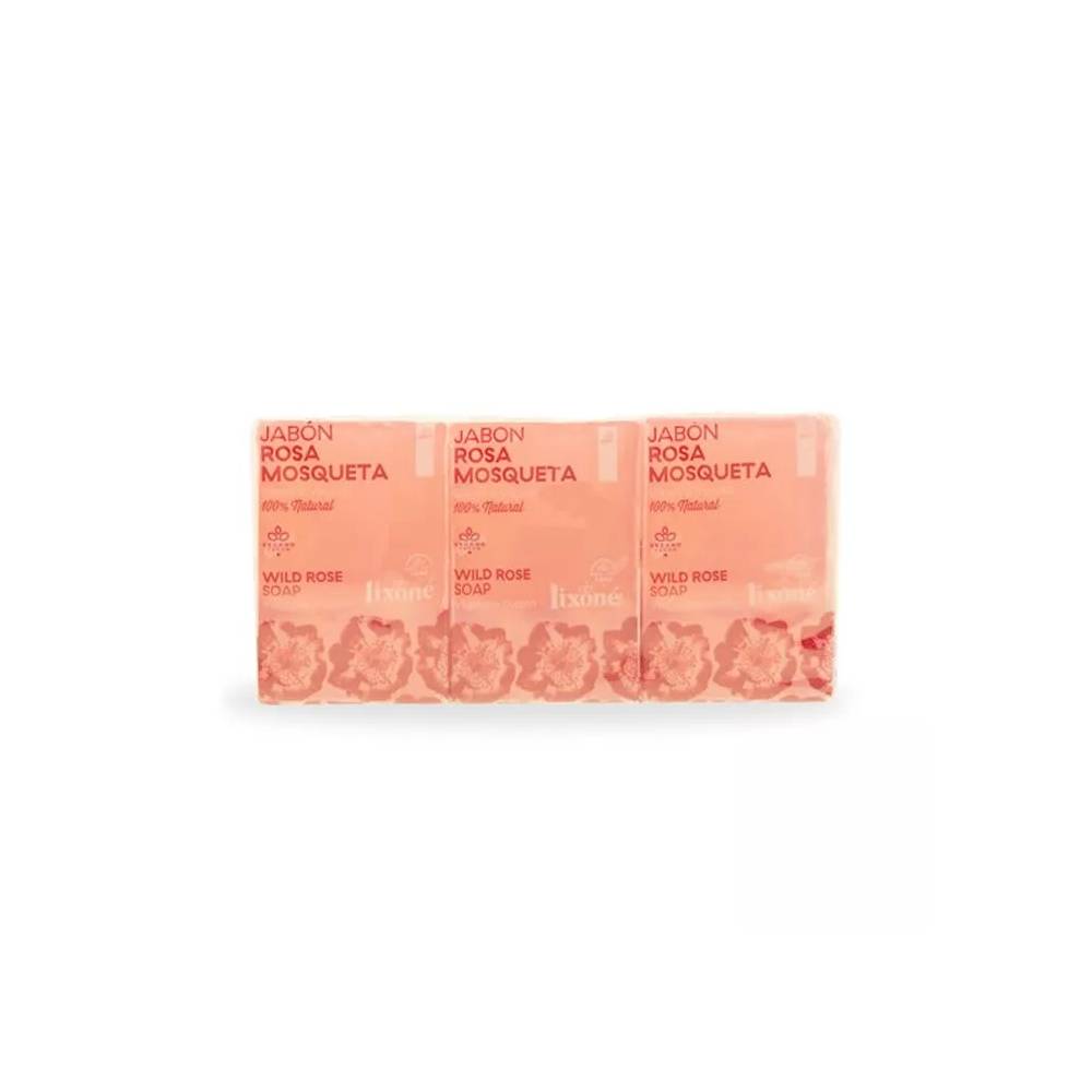 Lixoné Rosehip Soap Sensitive Skin 3x125g