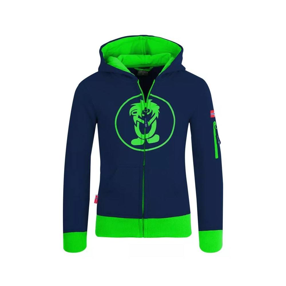 TrollKids Kids Sortland Jacket Jr 139-100 sweatshirt