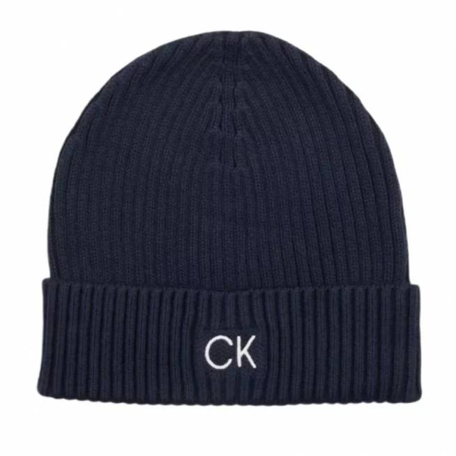 Calvin Klein Klasikinė medvilninė megztinė kepurė K50K509680