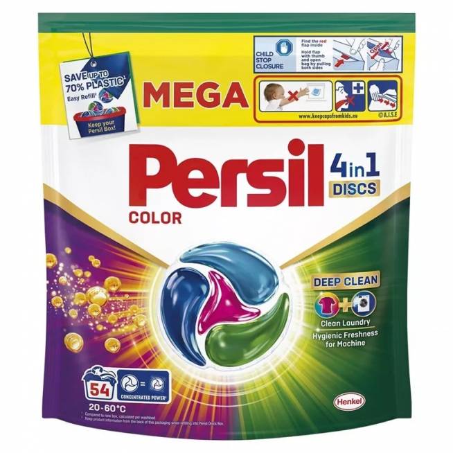 Skalbimo kapsulės Persil Color, 54 vnt.