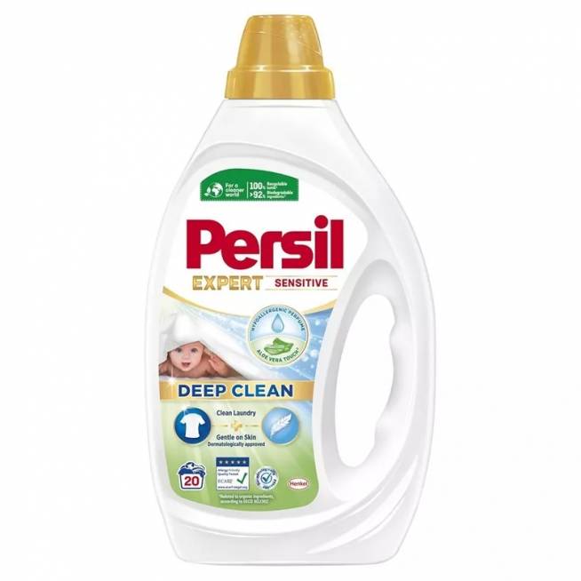 Skalbimo gelis Persil Sensitive, 0.9 l