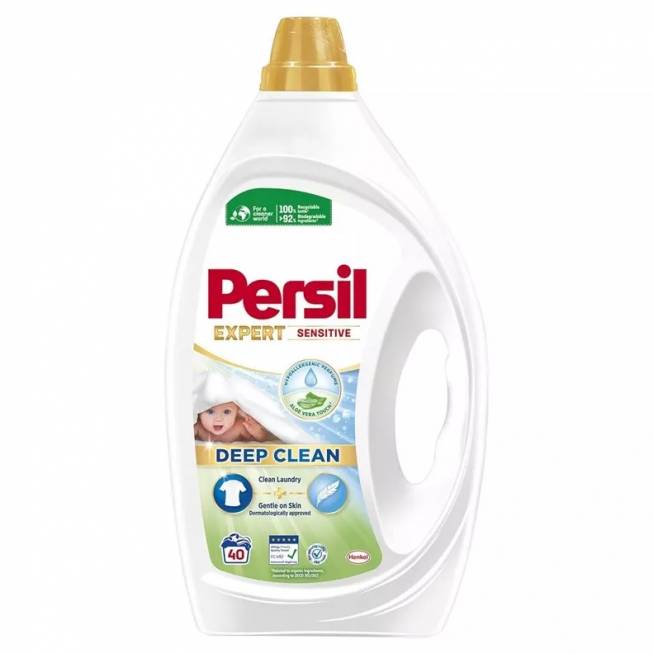 Skalbimo gelis Persil Sensitive, 1.8 l