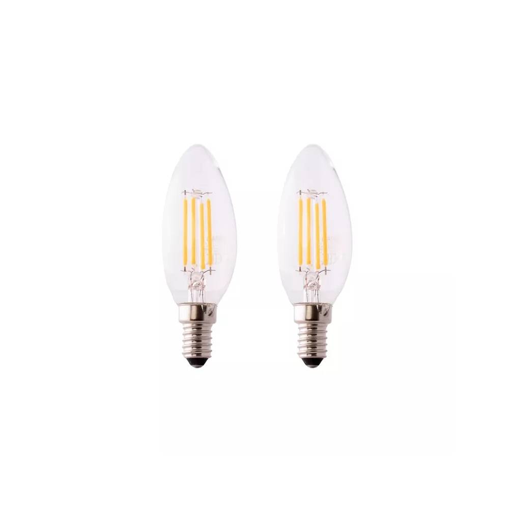 Lemputė Osram LED, B40, šiltai balta, E14, 4 W, 470 lm