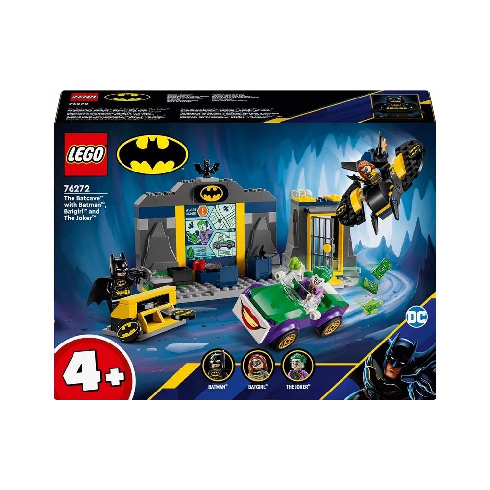 Konstruktorius LEGO DC Batman™ Betmeno ola su Betmenu, Batgirl™ ir Džokeriu 76272